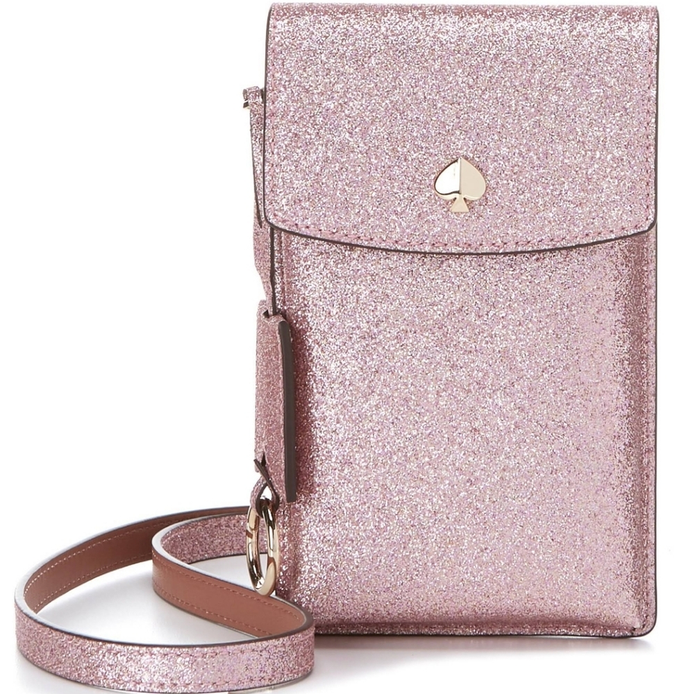 Kate Spade New York Glitter Flap Crossbody Bag